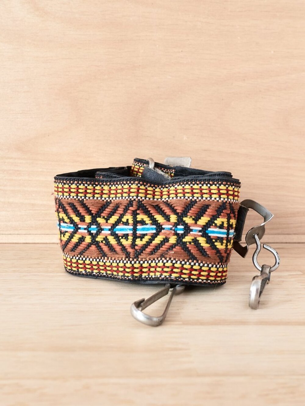 Vintage Camera Strap Patterned Wide Shoulder Strap, Made in Japan
